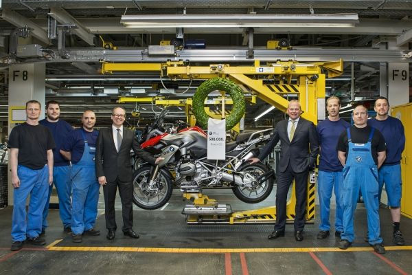 Выпуск полумилионного мотоцикла в BMW