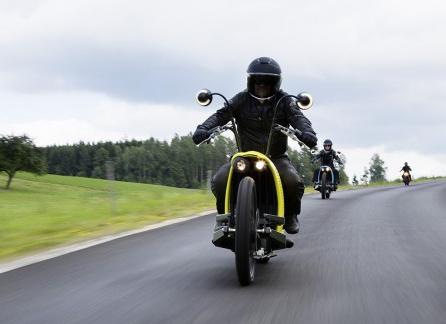 Электрический мотоцикл может проехать столько же сколько и бензиновый