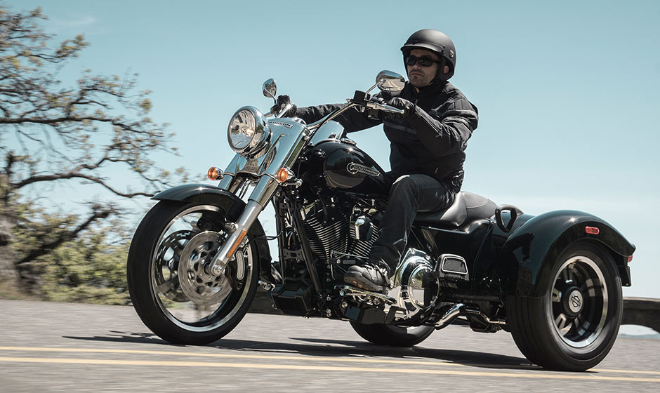 Трайк Harley-Davidson – представлен вниманию новый мотоцикл модели Freewheeler
